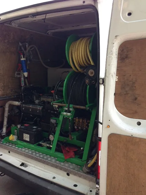 Back of Truck, Drain Cleaning in Worsley, Manchester