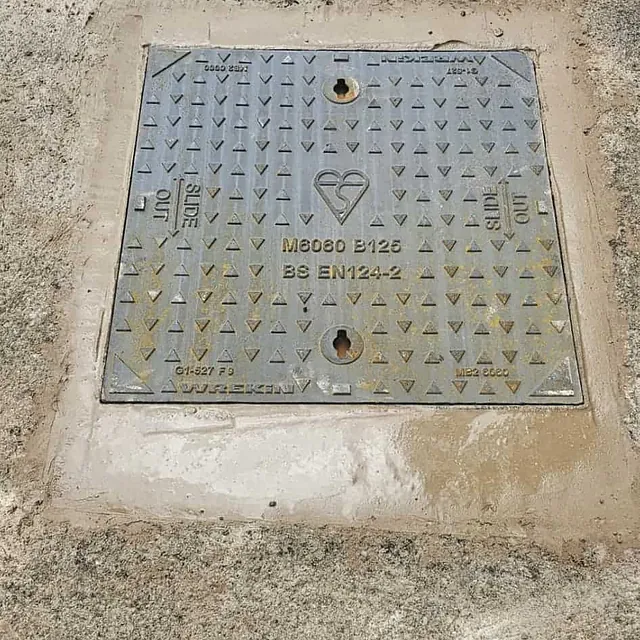 new man hole cover